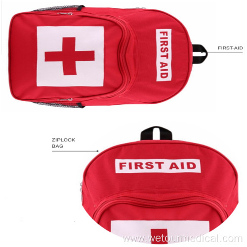 Empty Emergency Medical Bag First Aid Kits Backpack